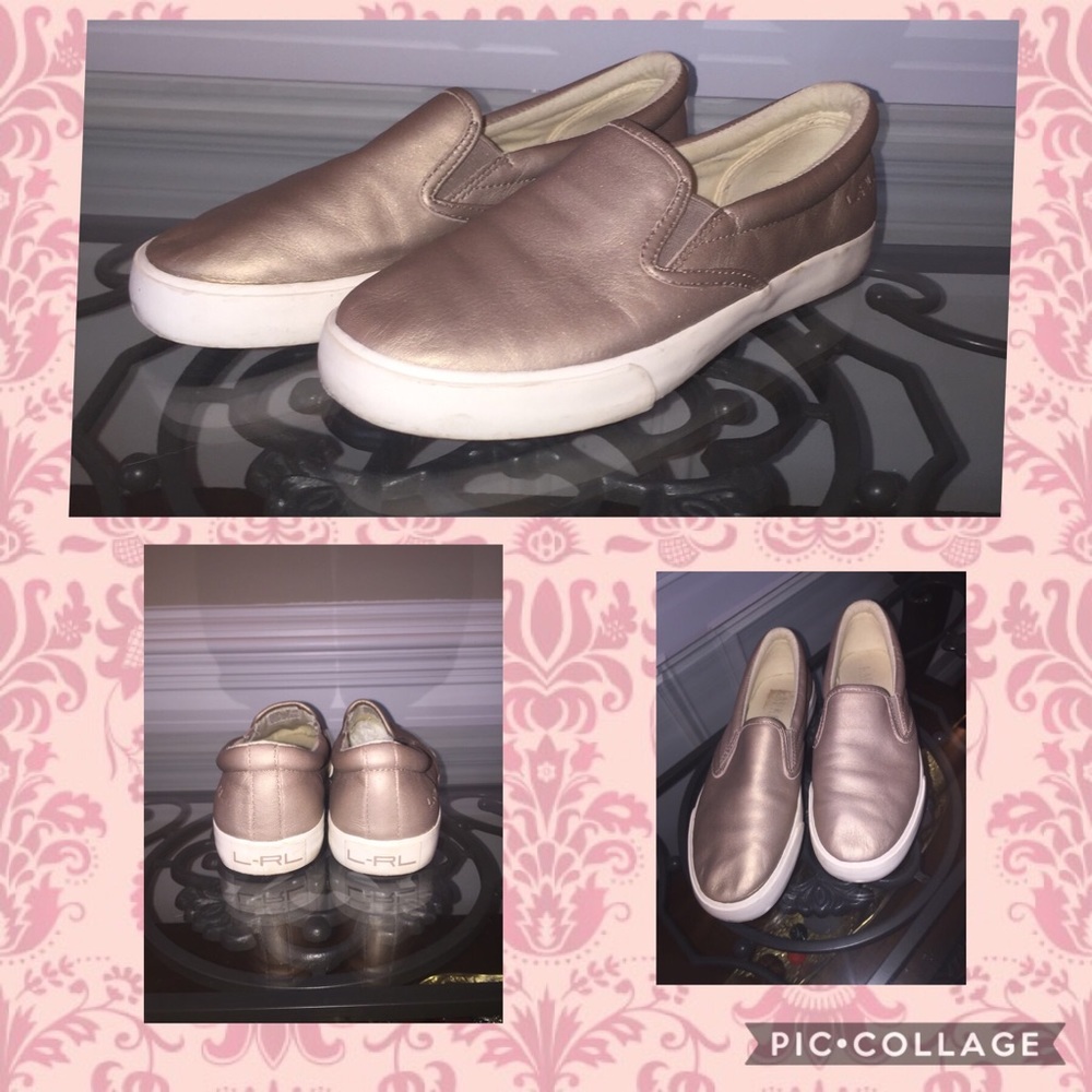 Rose gold platform shoes!💕